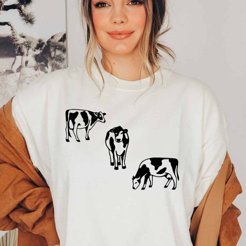 Cow T Shirt Animal Lover T Shirt Cow Lover T Shirt